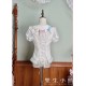 Twin Bears Macaron Blouse(2nd Pre-Order/3 Colours/Full Payment Without Shipping)